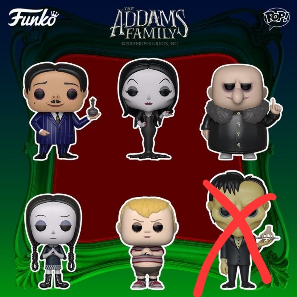 The Addams Family Funko Pop Set (No Lurch)
